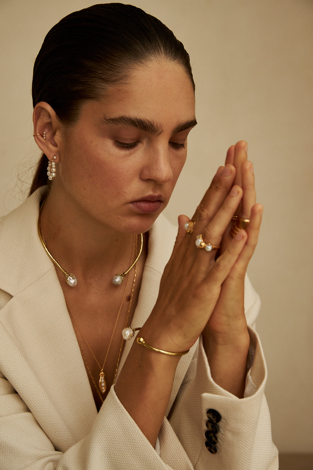 Charles bracelet brass