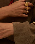 Jovi bracelet brass