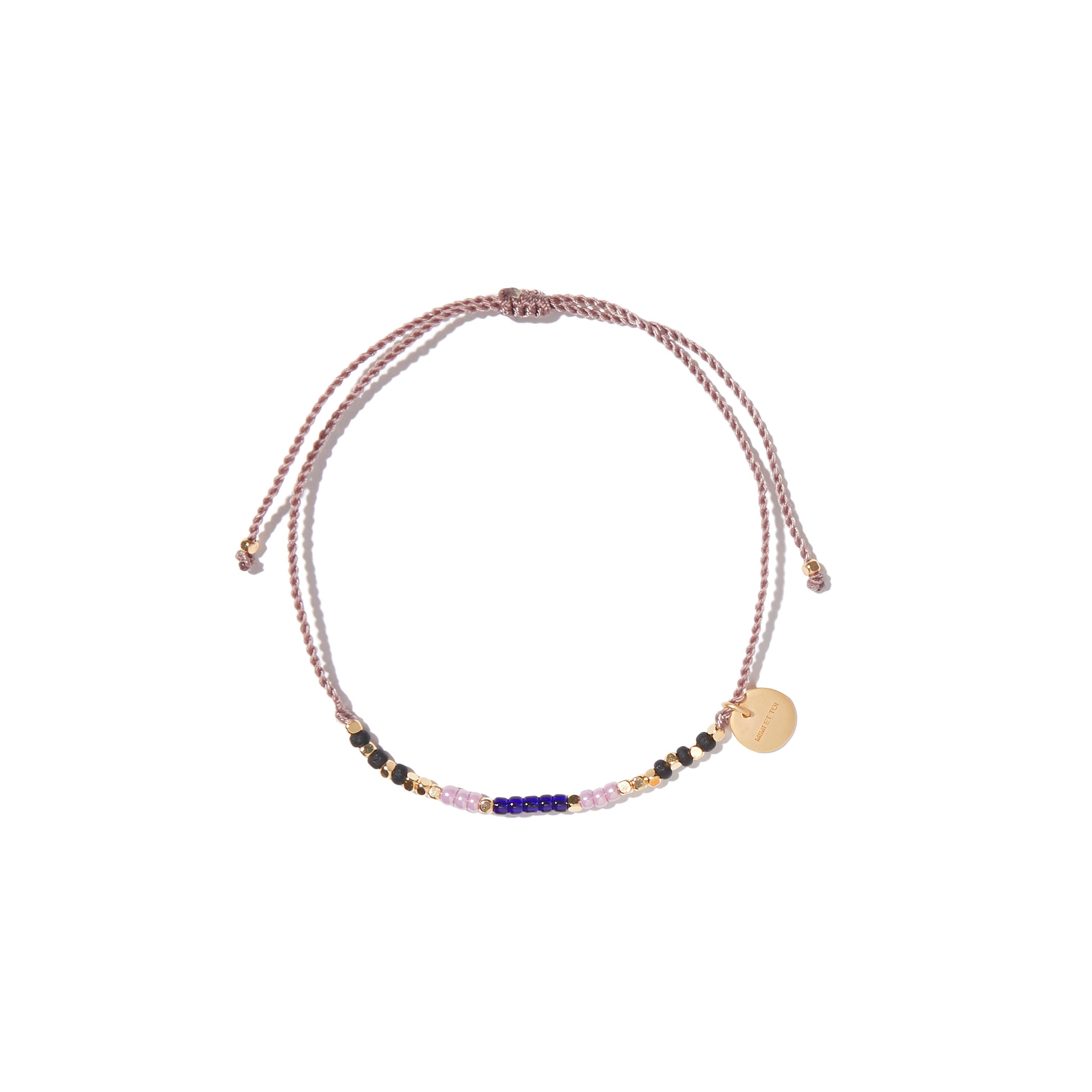 Flori purple mix bracelet