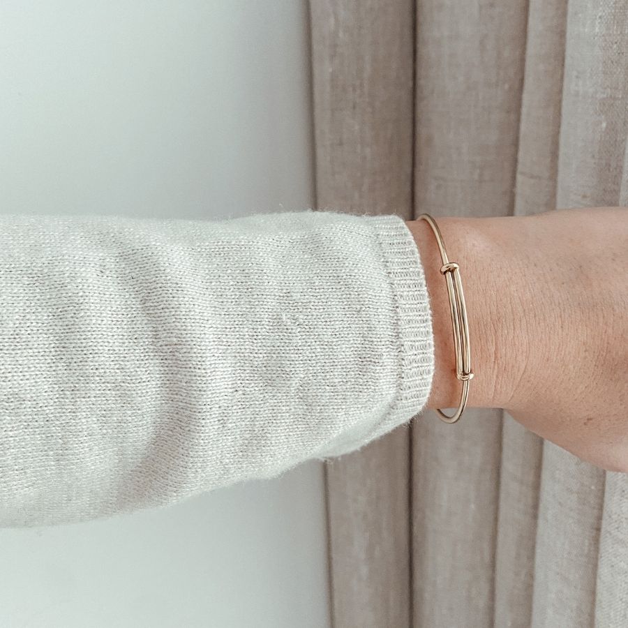 Nude Bracelet 14ct gold