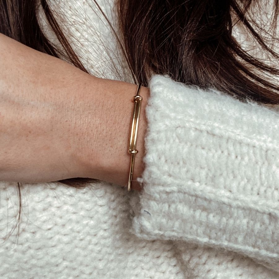 Nude Bracelet 14ct gold