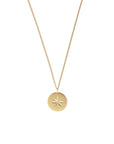 Etoile Round Necklace Gold