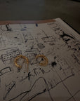 Leo double earrings
