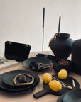 Petit Belle Leather Shoulder Bag Black