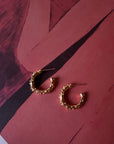 Leo double earrings