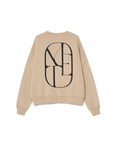 Beige/black 'MIMI' Sweatshirt