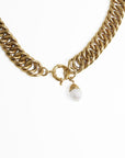 Eglise Necklace Brass Gold