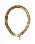 Eglise Necklace Brass Gold