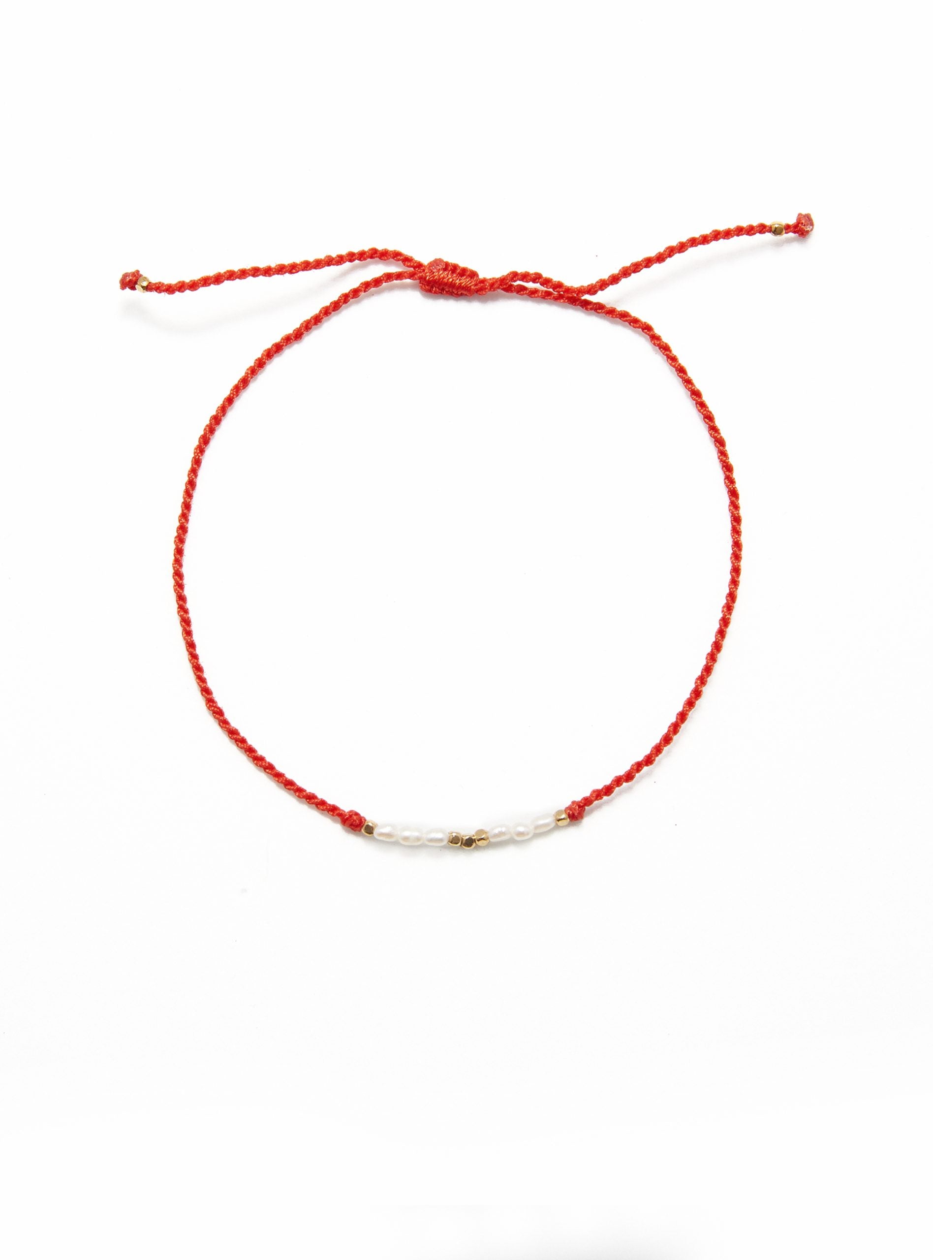 Flori Bracelet Gold - Pearls