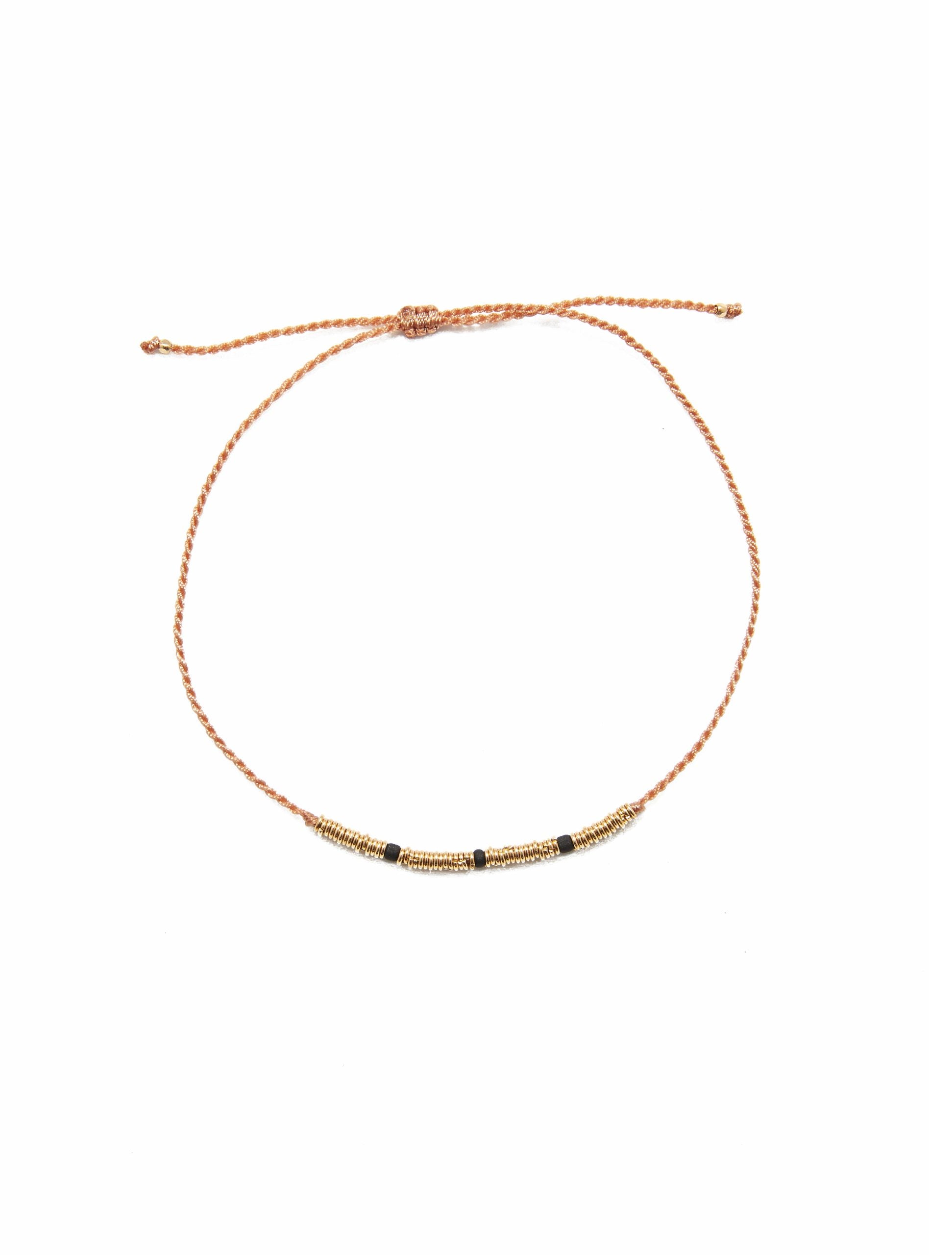 Flori Bracelet Gold - Black Gold Rings