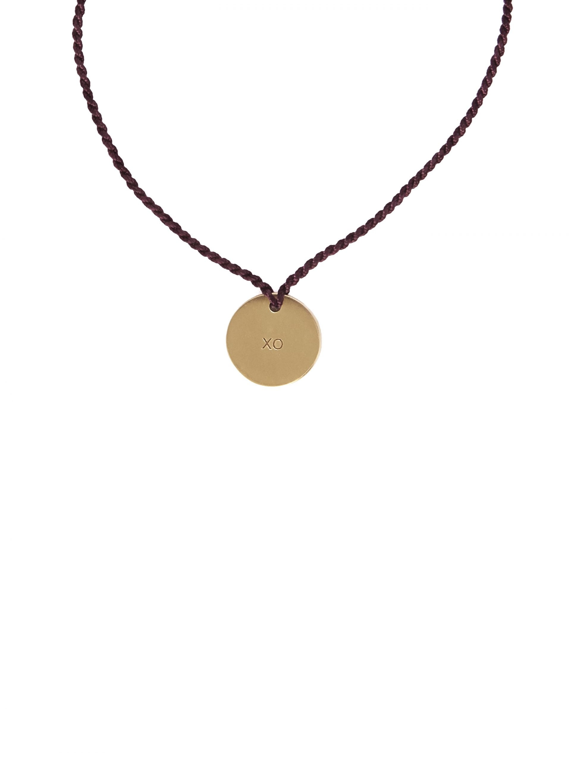 Mimi XO Purple Bracelet Gold