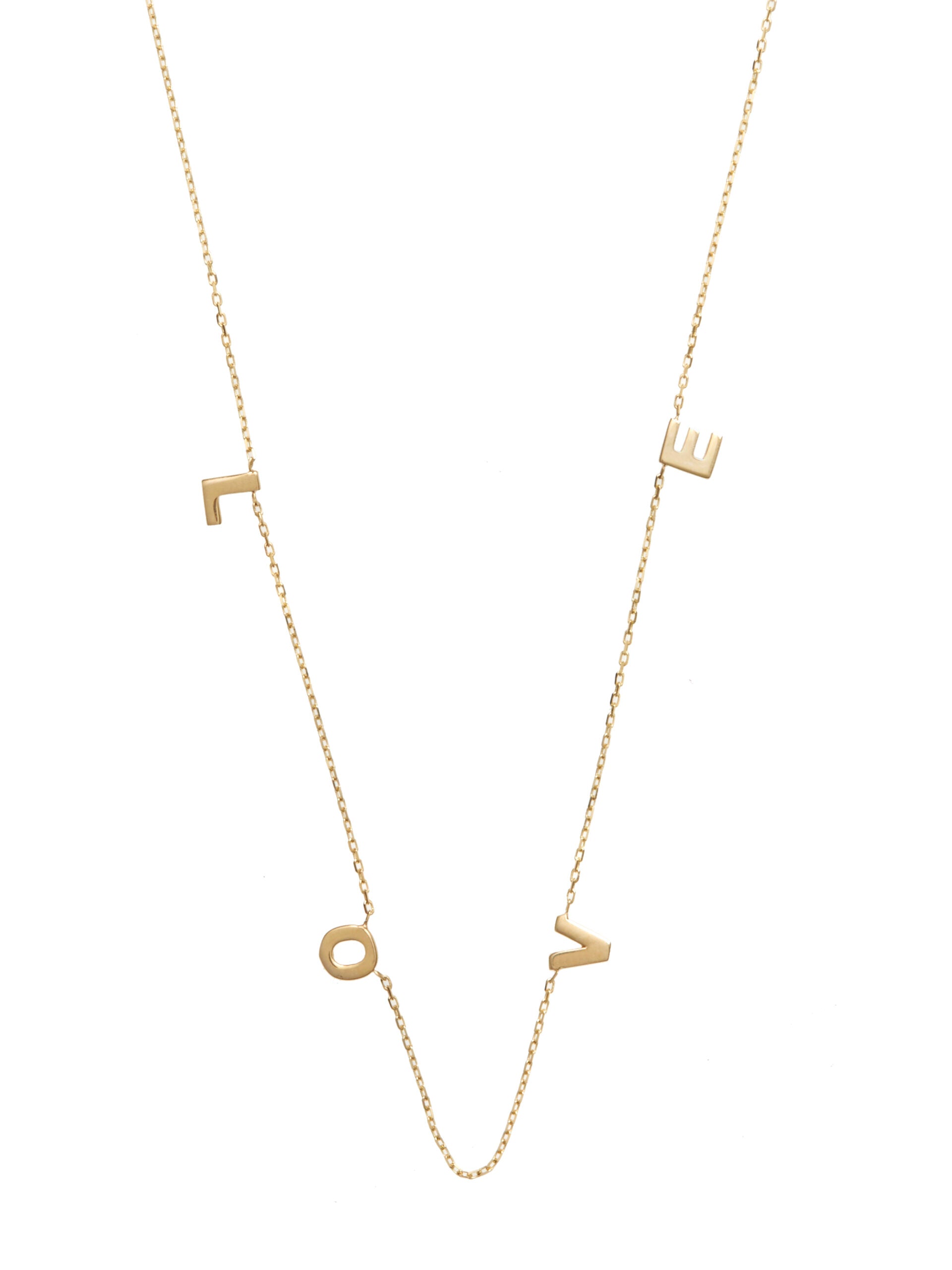 Love Necklace 14ct gold