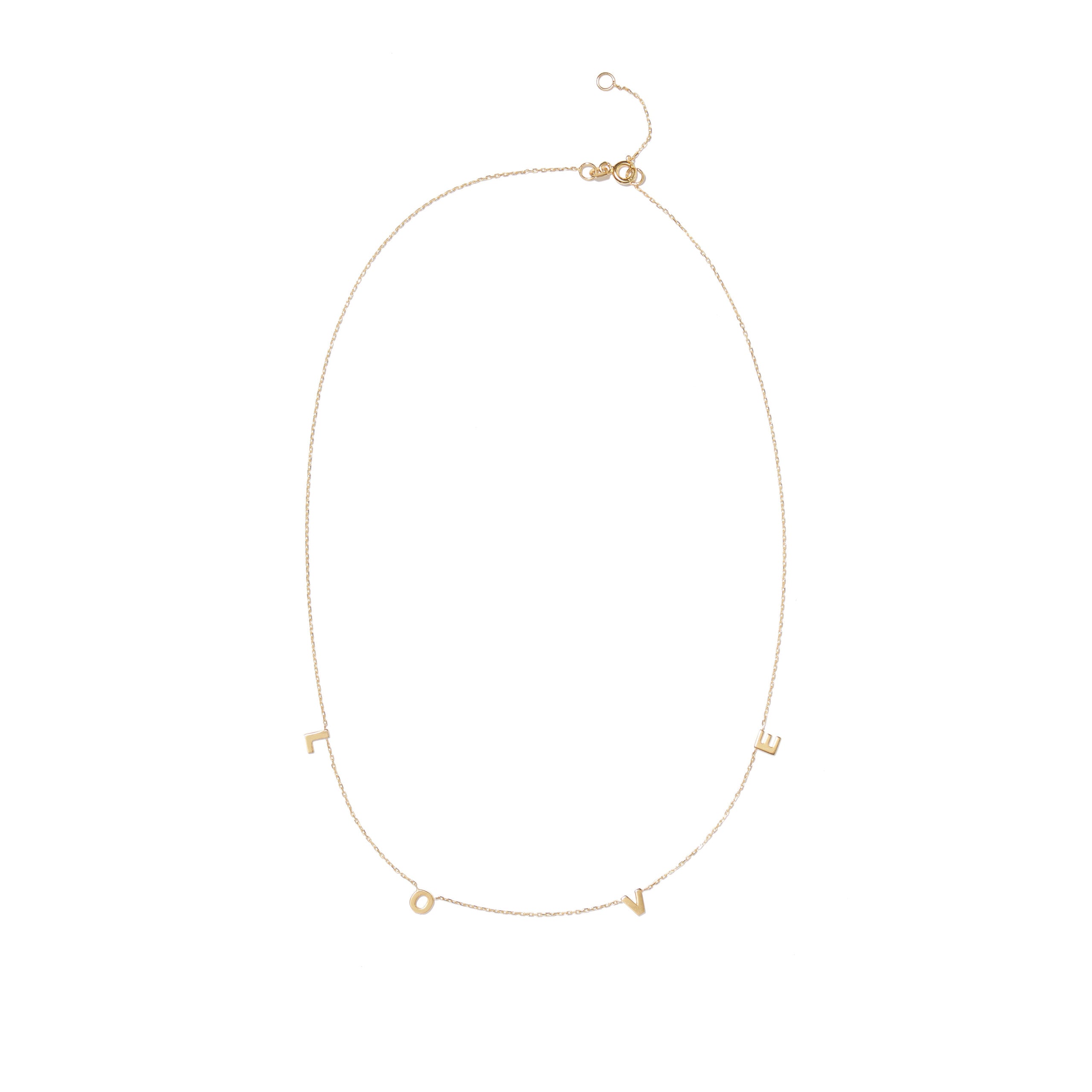 Love Necklace 14ct gold