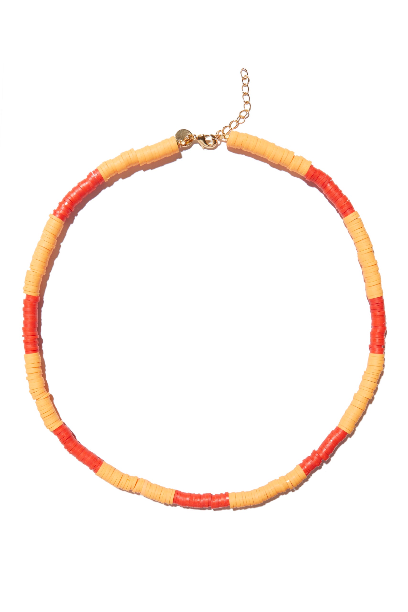 Fleur Orange necklace