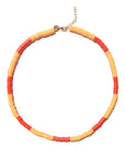 Fleur Orange necklace