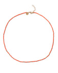 Mae orange necklace