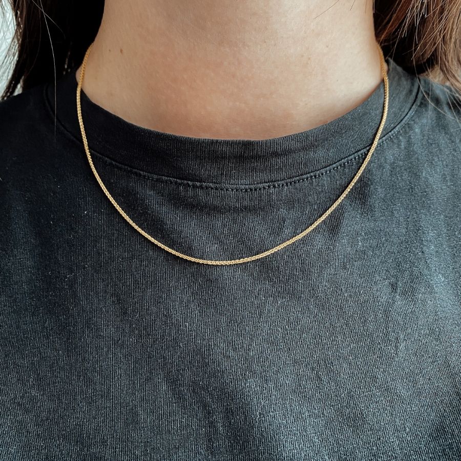 Palmier Necklace 14ct gold