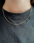 Palmier Necklace 14ct gold