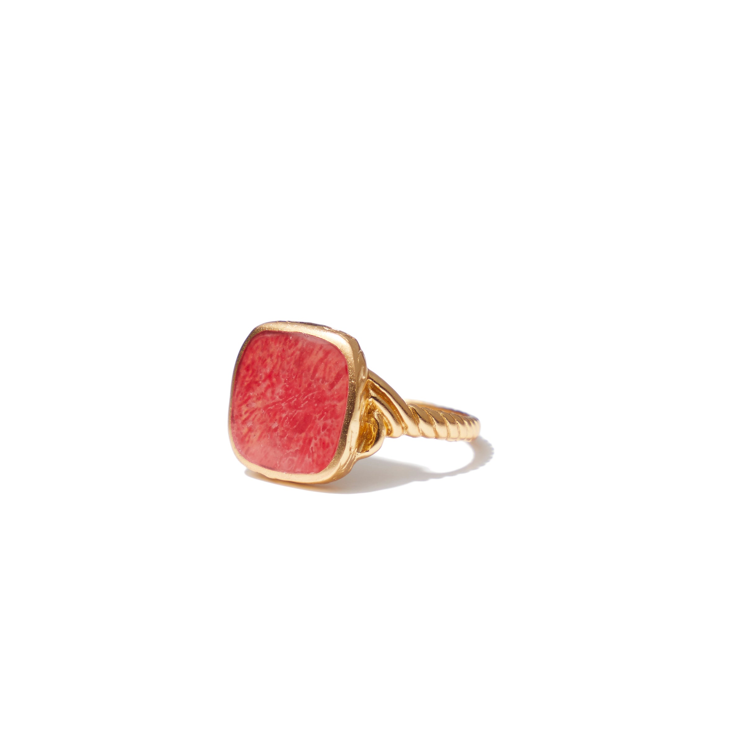 ring delphine coral