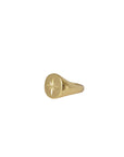 Signet Etoile Large Ring Gold