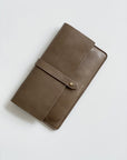 Spencer Full Leather Wallet Taupe