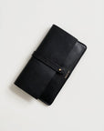 Spencer Full Leather Wallet Black