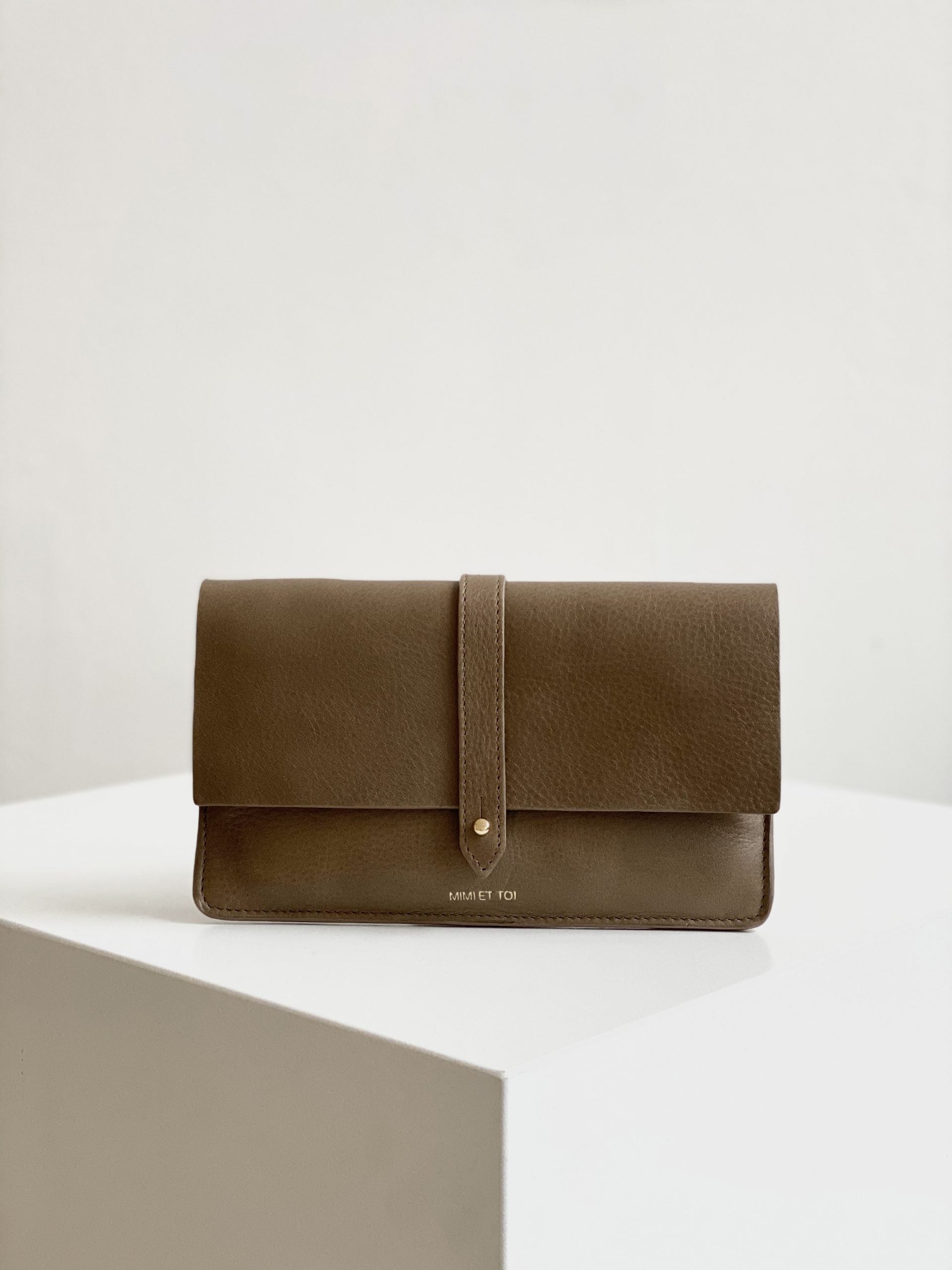 Spencer Full Leather Wallet Taupe