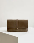 Spencer Full Leather Wallet Taupe