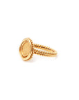 Creissant Ring 14-Karat Gold
