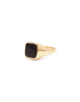 Square Onyx Ring 14-Karat Gold