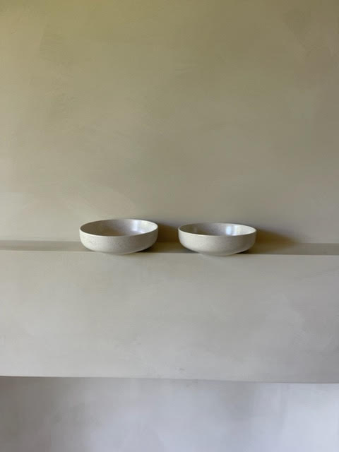 Ceramic bowl Nordic vanilla