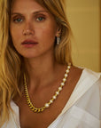 Sloane necklace brass