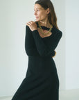 Coco necklace brass