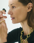 Coco necklace brass
