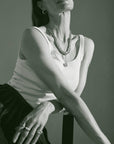 Caine Necklace brass