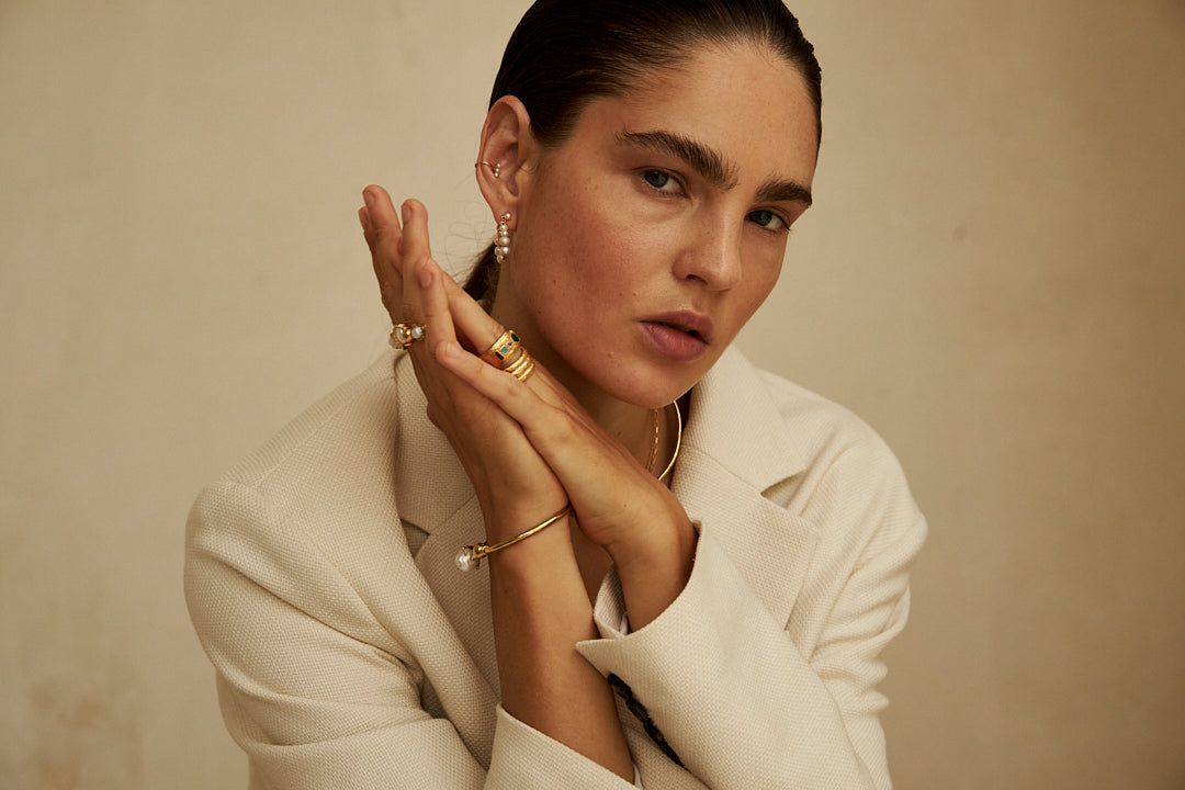 Charles bracelet brass