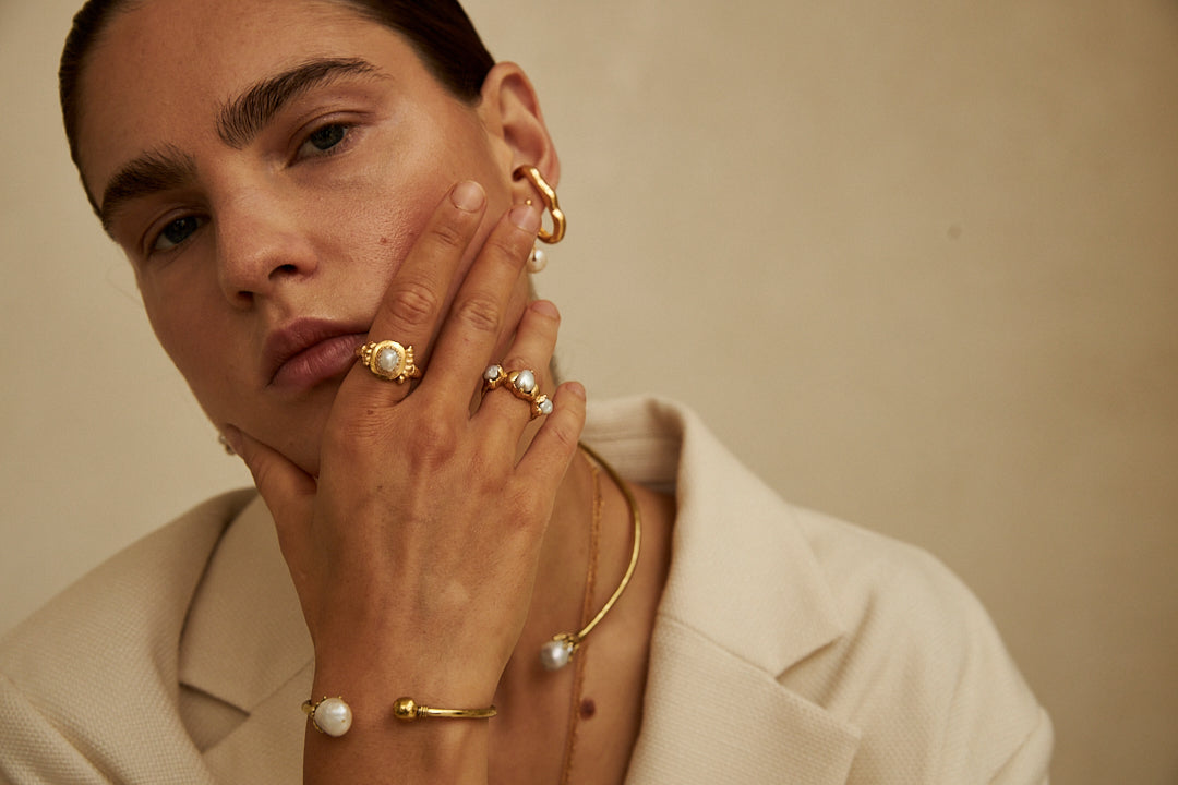 Charles bracelet brass