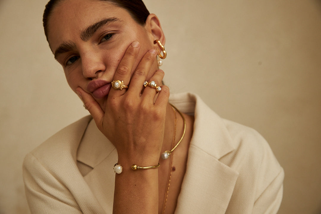Charles bracelet brass