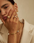 Charles bracelet brass