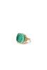Delphine  green ring