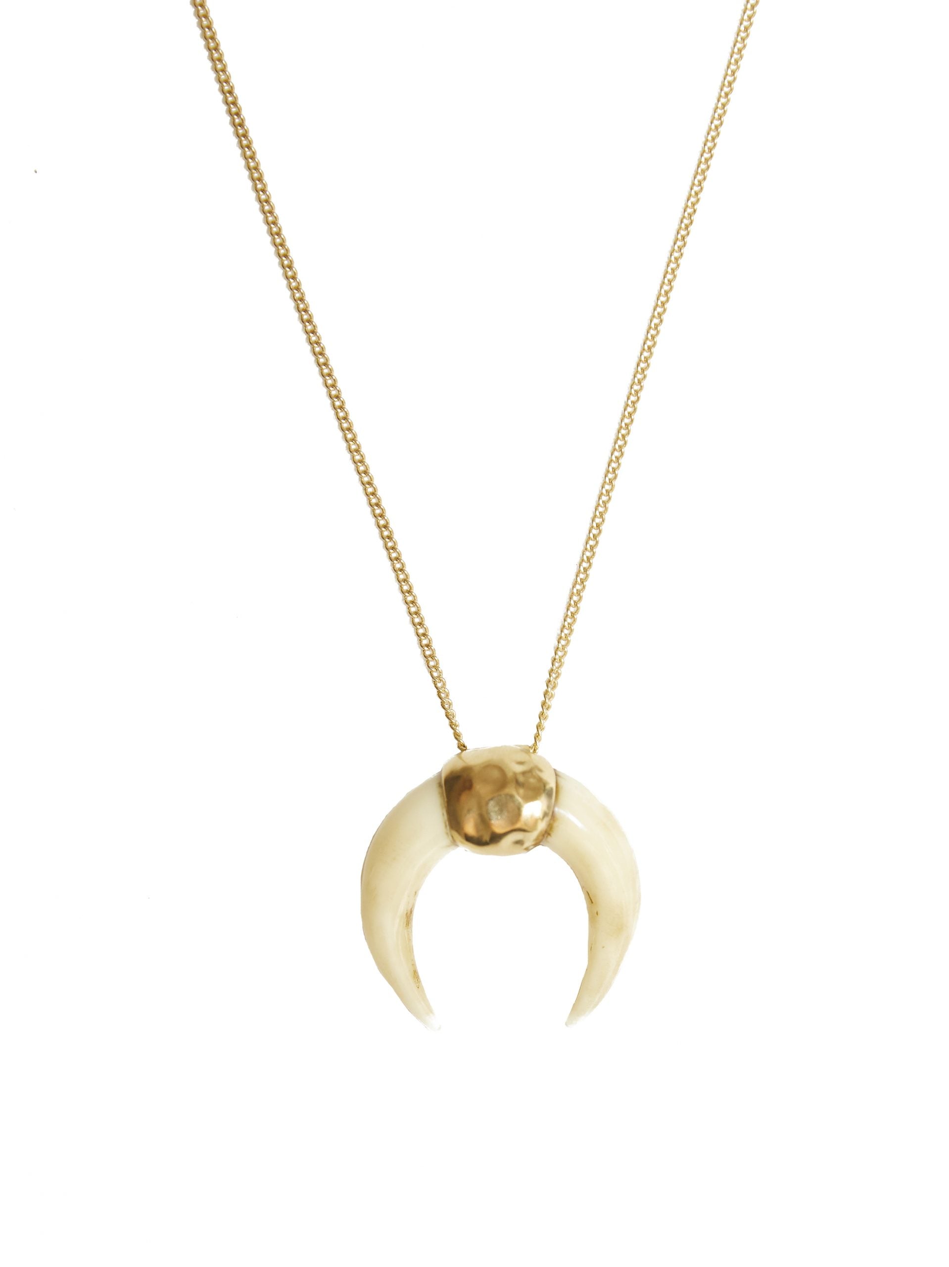 Lune Miracle Blanche Necklace Gold