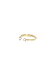 Perles doubles Ring Gold