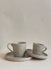 Cup and saucer (2 sizes available)