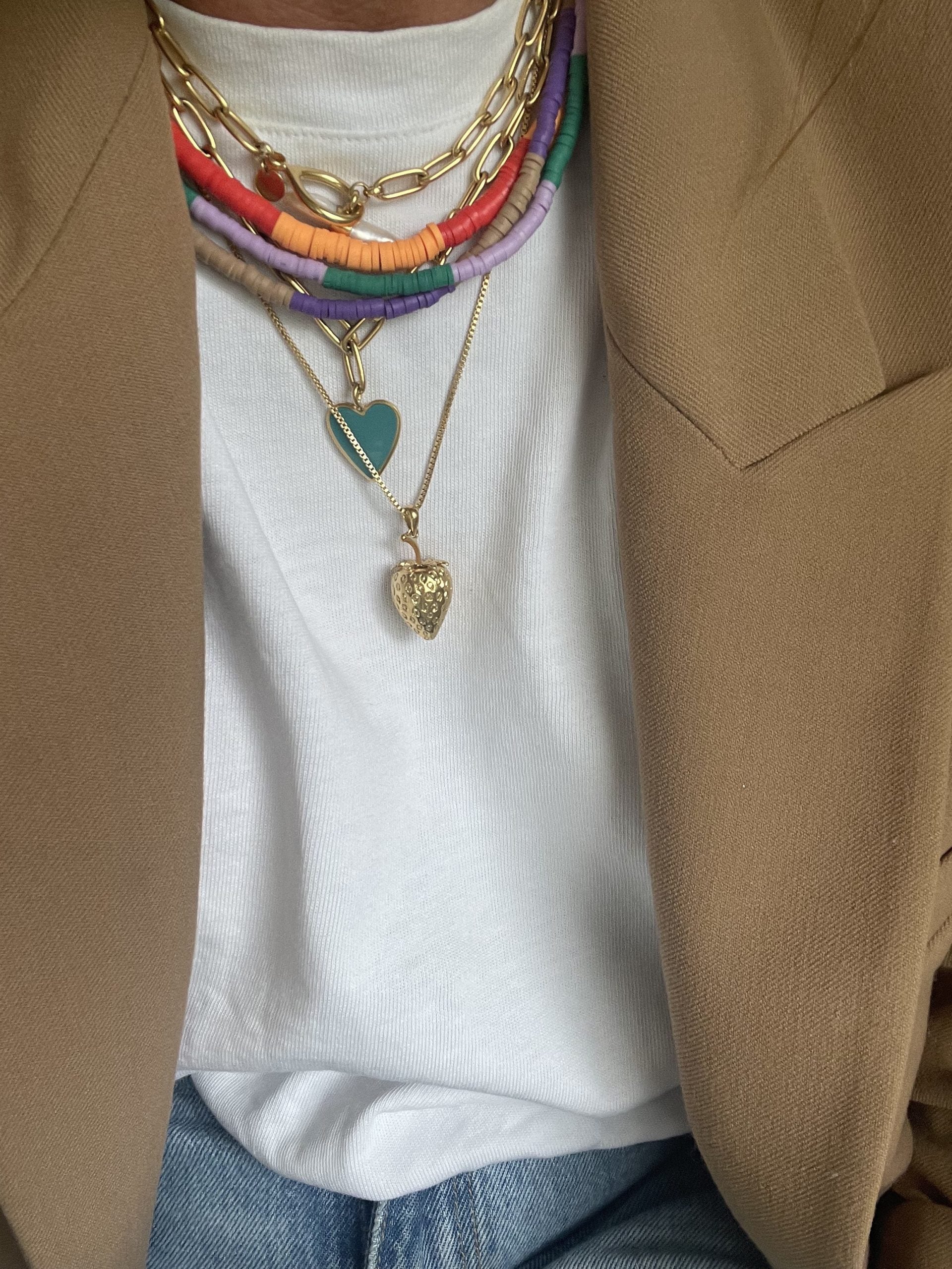Fleur Lila Turquoise necklace