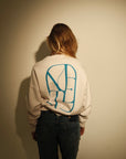 Beige/black 'MIMI' Sweatshirt
