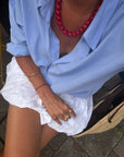 Rose necklace