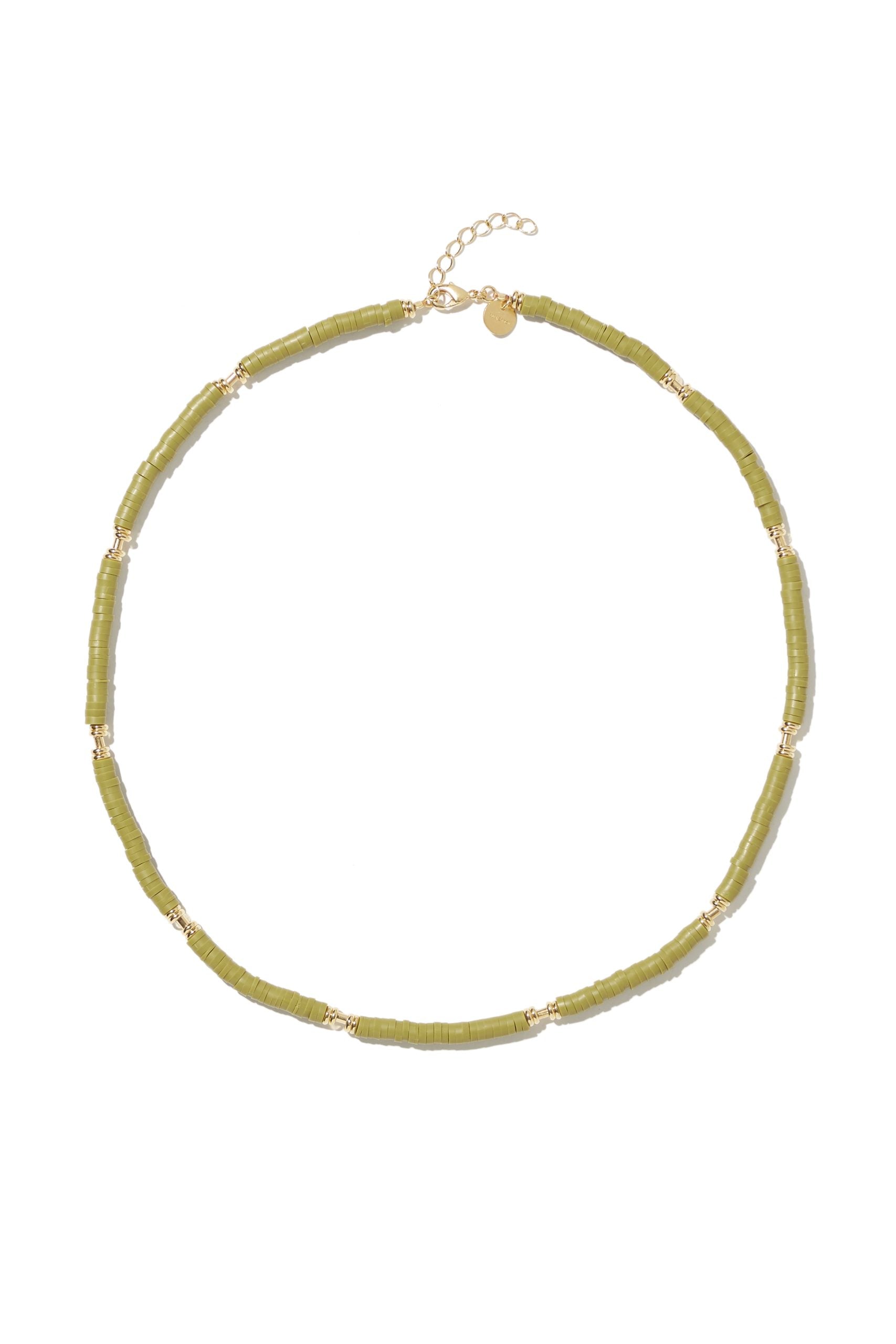 Kennedy green necklace