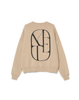 Beige/black 'MIMI' Sweatshirt