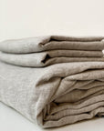 Linen sheets beige