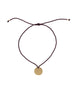 Mimi XO Purple Bracelet Gold